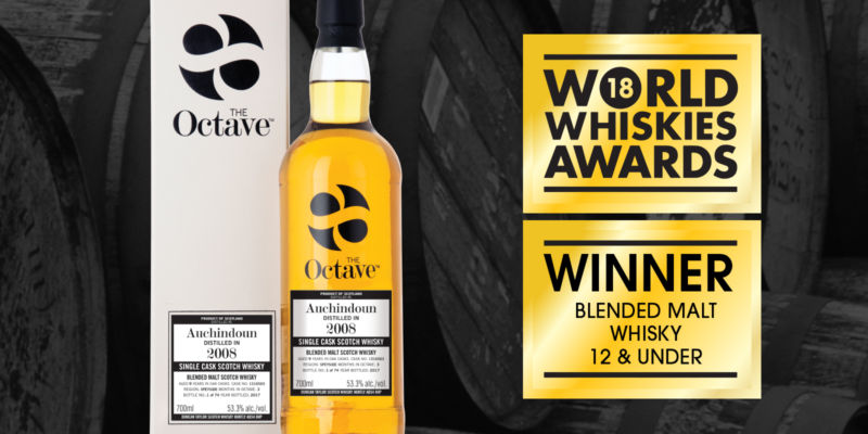 2008 Auchindoun Blended Malt Octave takes home top prize at the 2018 WWA!